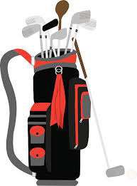 A Golf Bag Filled With Clubs